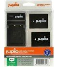 JUPIO KIT CARGADOR DUAL USB + 2 BATERIAS NP-W126