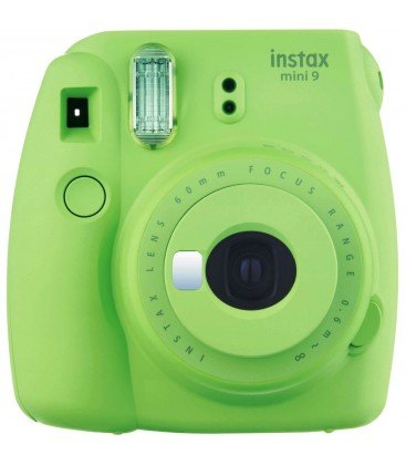 FUJIFILM INSTAX MINI 9 + 10 FOTOS + FUNDA ORIGINAL -LIMA VERDE