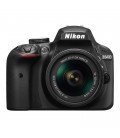 NIKON D3400 + AF-P DX NIKKOR 18-55mm f/3.5-5.6G + ESTUCHE REFLEX