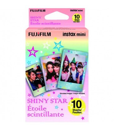 FUJIFILM INSTAX MINI SHINY STAR(BRILLO ESTRELLA)- 10 TIRAS