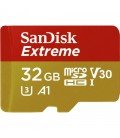 SANDISK MICRO SDHC EXTREME 32 GB 100M/BS