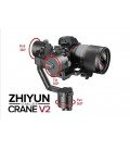 ZHIYUN CRANE V2 (HASTA 1.8KGS) ESTABILIZADOR 3 EJES GIMBAL 360 GRADOS