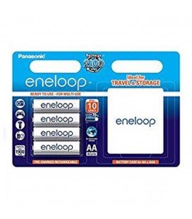 PANASONIC PILAS ENELOOP PACK 4 PRECARGADA