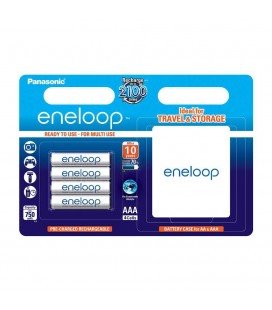 PANASONIC PILAS AAA ENELOOP PACK 4 PRECARGADA