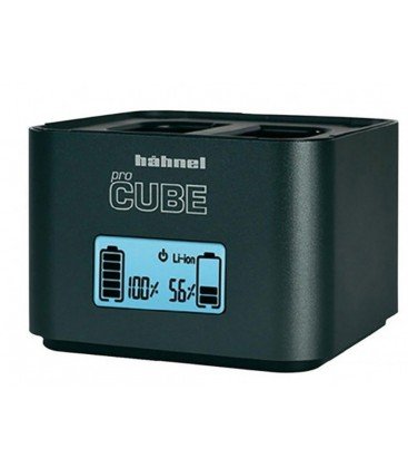 HAHNEL PROCUBE2 CARGADOR 2 BATERIAS CANON Y NIKON