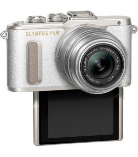 OLYMPUS PEN E-PL8 + 14-42MM EZ PANCAKE - BLANCO