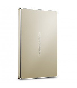 LACIE DISCO DURO TIPO C USB 3.0 2 TB - DORADO DE PORSCHE DESIGN