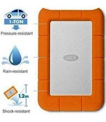 LACIE 2TB RUGGED MINI DISCO DURO PORTATIL