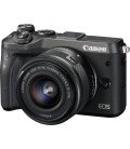 CANON EOS M6 KIT + EF-M 15-45mm F3.5-6.3 IS STM - NEGRA