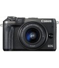 CANON EOS M6 KIT + EF-M 15-45mm F3.5-6.3 IS STM - NEGRA