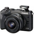 CANON EOS M6 KIT + EF-M 15-45mm F3.5-6.3 IS STM - NEGRA