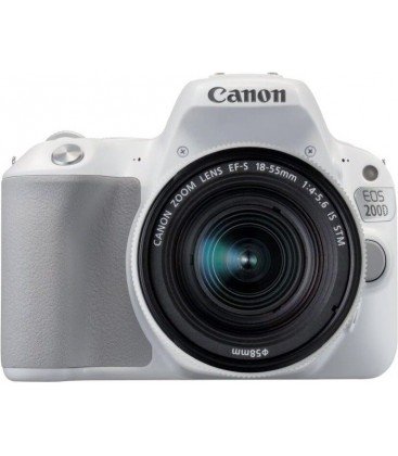 CANON EOS 200D + 18-55 IS STM KIT - BLANCO