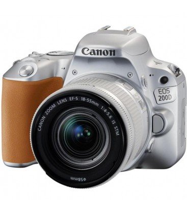 CANON EOS 200D + 18-55 IS STM KIT - PLATA