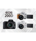 CANON EOS 200D + 18-55 IS STM KIT - PLATA