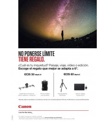 CANON EOS 6D MKII CUERPO (BODY) + REGALO DE CANON A ELEGIR