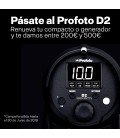 PROFOTO FLASH D2 AIR TTL 1000W + 250 EUROS PLAN RENOVE