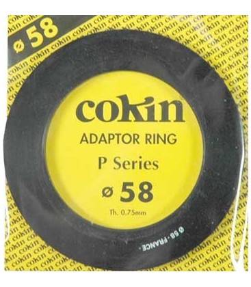 COKIN ANILLA ADAPTADOR SERIE P DE 58 MM.