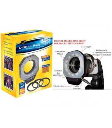 DIGITAL ILUMINACION LED PARA MACROFOTOGRAFIA